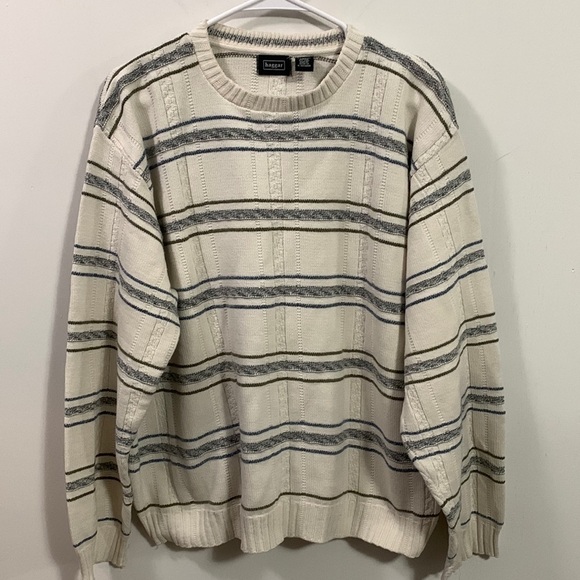 Haggar Crew neck Sweater, Men’s Size XL, long sleeve, textured, good condition - Picture 1 of 5